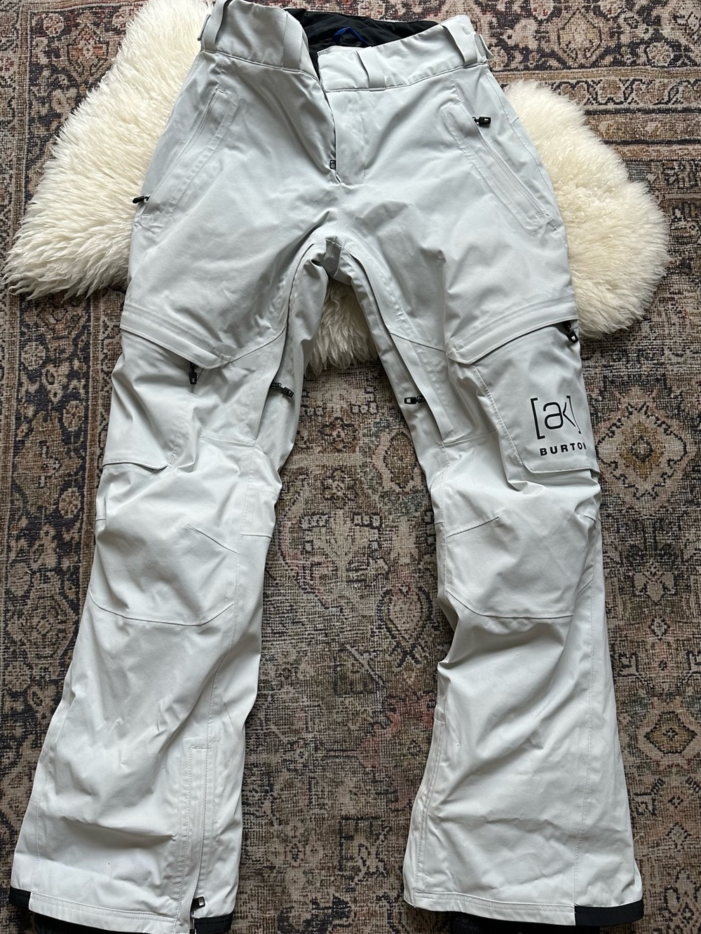 Burton AK Gore-Tex Women’s Snow Pants - Gray Cloud S